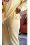 6527 - Stylish Comfortable Vortex Fabric Casual Women's Set with Cross Design Detail - 8
