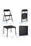 Folding Table and Chairs Set for Children (5 Pieces), Includes 1 Table and 4 Folding Chairs, Activity Set, Suitable for Children's Room, Nursery or Classroom. - 5