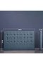 VISTA HEADBOARD CHANEL TEAL L-200 : H-125 CM - 5