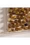 Ivet Wood Pieces Art Shadow Box 80x5x80cm - Gold - 3