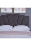 URANUS HEADBOARD VELVET GREY L-160 : H-125 CM - 2