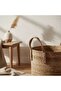 Cyndy Decorative Basket With Handle Dia25x25cm - Natural - 3