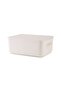 Livia Versatile Storage Box with lid 13l 38x27.6x15cm - White - 4