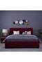 VISTA HEADBOARD VELVET MAROON L-200 : H-125 CM - 6
