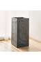 Avia Polyresin Rectangle Planter 40x40x80cm - Grey