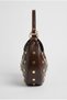 Women's Brown Color Staple Detailed Medium Size Hand and Shoulder Bag Stylish and Trendy Design - 4