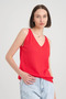 Women's V-Neck Sleeveless Knitwear Blouse Soft Textured Casual Stylish Comfortable Undershirt - 4