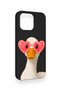 iPhone 15 Pro Max Compatible Lover Duck Pattern Silicone Case - 4