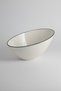 6-Piece Truva Ellipse Salad Bowl 22cm Rim Green