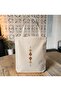 Tezhib Pattern 12 Printed Fabric Shoulder Bag - 35X40 cm