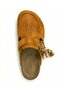 Women's Mc420 Genuine Suede Leather Tasseled Orthopedic Clog Cork Sole Slippers - 3