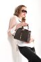 Premium Brown Handbag with Strap - 3
