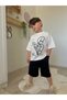 🖤 🤍   Boy's Printed Shorts Set 🤍 🖤 - 3