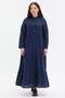 Hakim Collar Layered Women's Dress