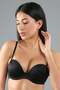 Egyptian New Bra B Cup Extra Push up Basic Bra Black - 2
