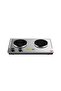 DX2819 Electric Stove, Double Heating Plate, Energy Saving - Portable for Home and Travel Use