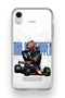 iPhone Xr Compatible Max Verstappen Patterned Transparent Phone Case