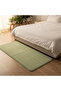 Sage Green Memory Foam Floor Mat | Striped Texture | Extra Large 100×150 cm | Non-Slip Bath & Bedroom Rug - 2