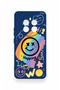 Realme 12 4g Compatible Happing Smile Patterned Silicone Case - 2