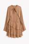Cape Dress Camel