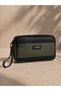 Travel Bag - Satin Textured Handbag - Shaving Bag - Grooming Bag - Cosmetic Bag - Handbag - 3