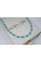Ykl111 Nazar Beaded Dori̇ka Summer Necklace