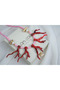 Ykl121 Red Coral Beaded Necklace with Detail Work