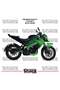ملصق تزيين BAJAJ NS200 ثنائي اللون، طقم جاهز لتزيين المحرك، عالي الجودة