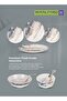 45 Pcs Melamine Dinner Set - Top Rack Dishwasher/Freezer Safe, Break/Chip Resistant, White/Blue - 3