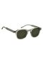 UV Protected Sunglasses Green Frame Brown Mirror Lens 49mm - TH-2185/S-1ED - 3