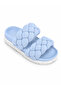 Surface Gro Blue Spain Production Premium Women's Slippers (Handmade in Spain) - 2