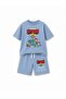 Boys' Blue Brawl Stars Printed Short Sleeve Shorts Set