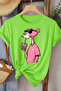 Pink Panther Printed Women's T-Shirt