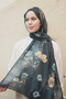 Dark Romance Imported Yarned Soft Cotton Shawl - 2