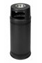 Outdoor Ashtray Bin Black 55L – Heavy-Duty Weather-Resistant Waste Collection Bin for Commercial & Public Spaces - 3