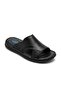 Emr Men's Genuine Leather Big Toe Orthopedic Slippers