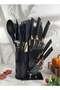 Premium 19-Piece Kitchen Utensils Set – Durable Cooking Tools with Stand Organizer - 4