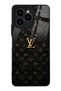 Omix X6 Black Gold Lv Design Glossy Phone Case