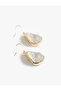 Dangle Stone Detailed Earrings - 2