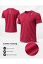 5 Pack Kappa Fabric Athletic Breathable Sports T-Shirt with Reflective Detail - 4