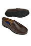 , Men's Genuine Leather Casual Shoes 1611065Z3012 Brown - 4