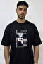 Gojo Satoru_20 Design Printed Oversize Black T-Shirt