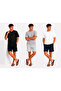 3-Pack Men's Shorts Compatible with Daily Outfits, Comfortable Cut, Premium Cotton Shorts - 6