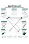 Clothes Drying Rack, 18M, Foldable and Extendable, Stainless Steel, Large Capacity, Rust Resistant - 4