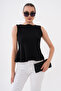 Eteği̇ Volanli Steel Sleeveless Bluz - 2