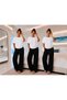 3-Pack Daily Use Baggy Women's Sweatpants Comfortable Cut Premium Cotton - 4