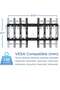 Slim Tilting TV Wall Mount | Low Profile Bracket for 32-65” TV | Universal VESA Compatibility - 4
