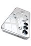 Magnetic Titanium Color for Samsung Galaxy S24 Case with Full Camera Protection [No.1 Strong N56 Magnets]