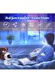 Kids Star Projector Night Light Astronaut LED Projection Lamp for Bedroom, Starry Night Light Projector with Timer, Remote Control and 360°Adjustable Head Angle,Right Galaxy Projector - 7