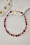 Certified Amorphous Strawberry Quartz Natural Stone Necklace - 2